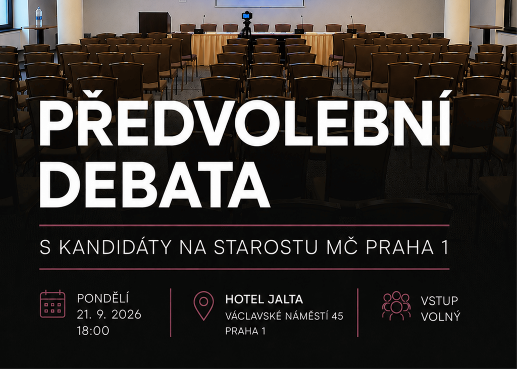 Zveme Vás na předvolební debatu
