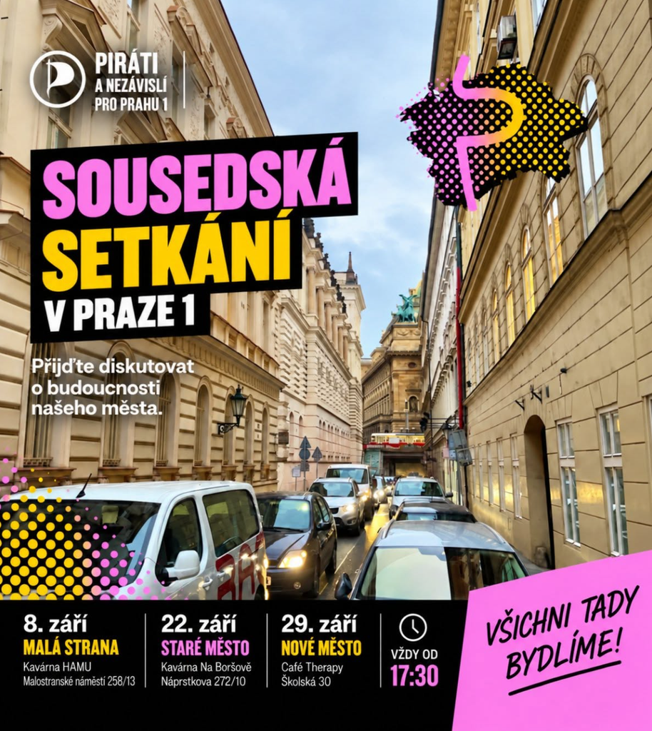 Zveme Vás na první Sousedské setkání