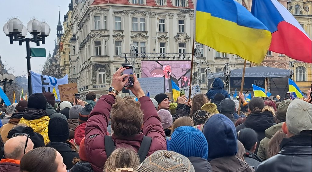 4. výročí ruské agrese vůči Ukrajině